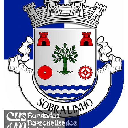 Emblema Bordado Antiga Freguesia de Sobralinho (Vila Franca de Xira, Lisboa) 1