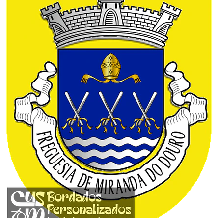 Emblema Bordado Freguesia de Miranda do Douro (Miranda do Douro, Bragança) 1