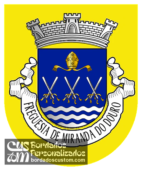 Emblema Bordado Freguesia de Miranda do Douro (Miranda do Douro, Bragança)