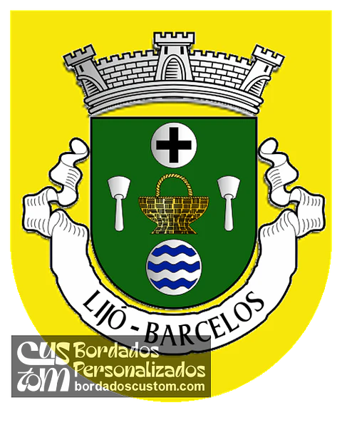 Emblema Bordado Freguesia de Lijó (Barcelos, Braga)