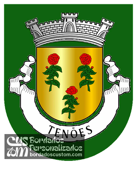 Emblema Bordado Antiga Freguesia de Tenões (Braga, Braga)