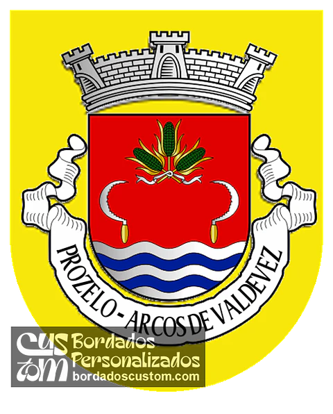 Emblema Bordado Freguesia de Prozelo (Arcos de Valdevez, Viana do Castelo)