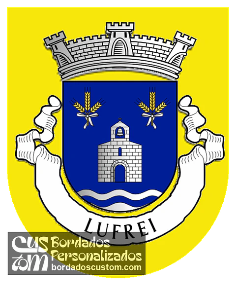 Emblema Bordado Freguesia de Lufrei (Amarante, Porto)
