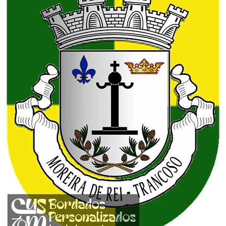 Emblema Bordado Freguesia de Moreira de Rei (Trancoso, Guarda) 1
