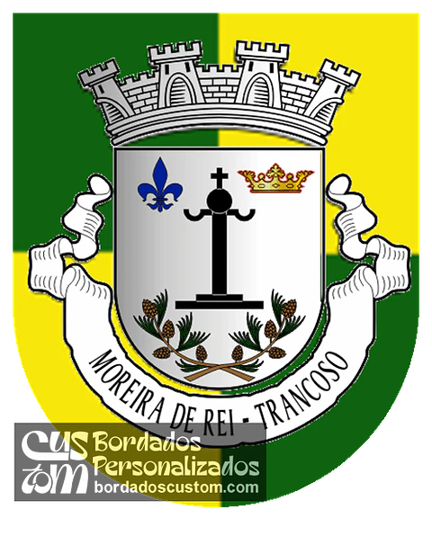Emblema Bordado Freguesia de Moreira de Rei (Trancoso, Guarda)