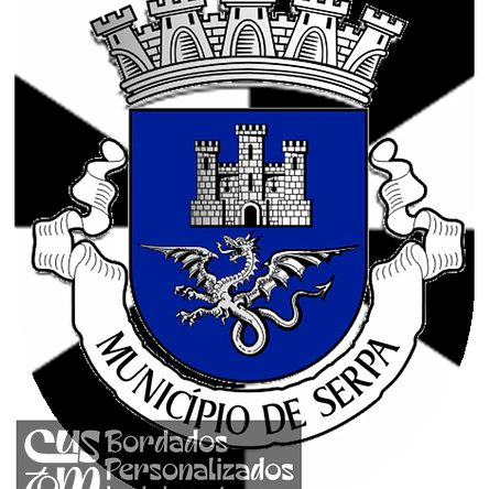 Emblema Bordado Município de Serpa (Beja) 1