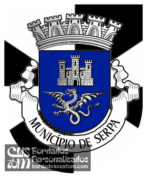 Emblema Bordado Município de Serpa (Beja)