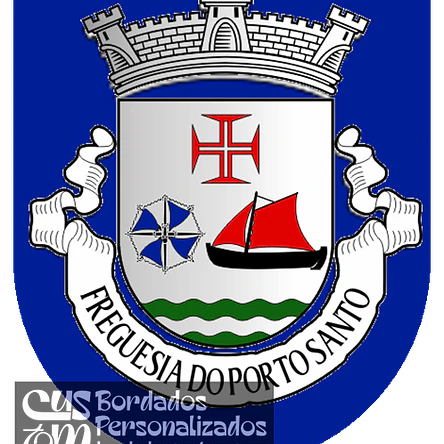 Emblema Bordado Antiga Freguesia de Porto Santo (Porto Santo, Madeira) 1