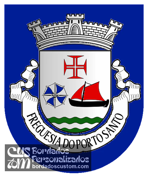 Emblema Bordado Antiga Freguesia de Porto Santo (Porto Santo, Madeira)