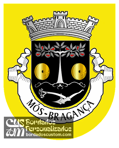 Emblema Bordado Freguesia de Mós (Bragança, Bragança)