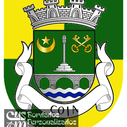 Emblema Bordado Antiga Freguesia de Coja (Arganil, Coimbra) 1