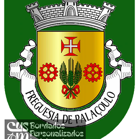 Emblema Bordado Freguesia de Palaçoulo (Miranda do Douro, Bragança) 1