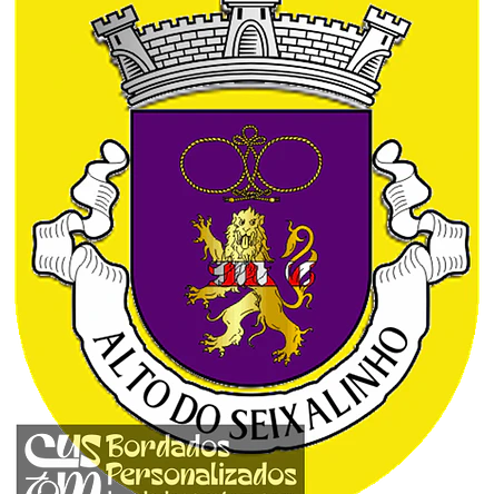 Emblema Bordado Antiga Freguesia de Alto do Seixalinho (Barreiro, Setúbal) 1