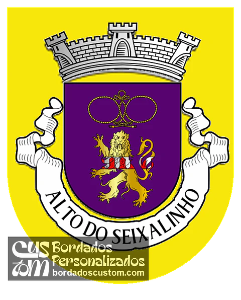 Emblema Bordado Antiga Freguesia de Alto do Seixalinho (Barreiro, Setúbal)