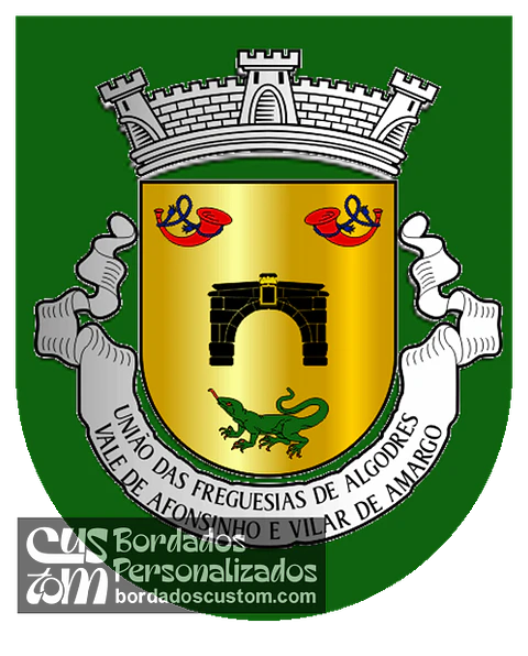 Emblema Bordado Freguesia de Algodres, Vale de Afonsinho e Vilar de Amargo (Figueira de Castelo Rodrigo, Guarda)