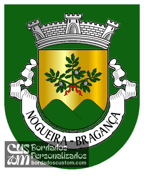 Emblema Bordado Freguesia de Nogueira (Bragança, Bragança)