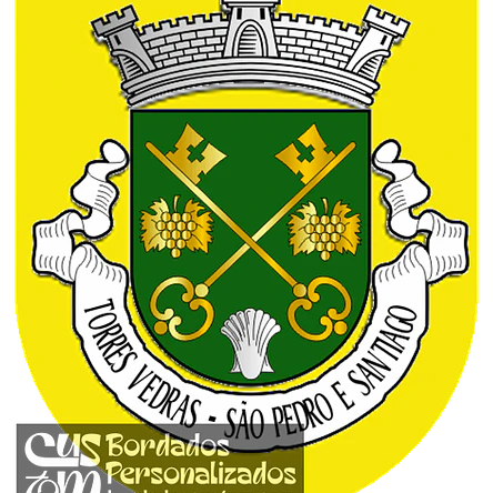 Emblema Bordado Antiga Freguesia de Torres Vedras (São Pedro e Santiago) (Torres Vedras, Lisboa) 1