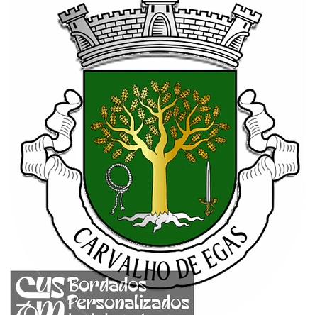 Emblema Bordado Antiga Freguesia de Carvalho de Egas (Vila Flor, Bragança) 1