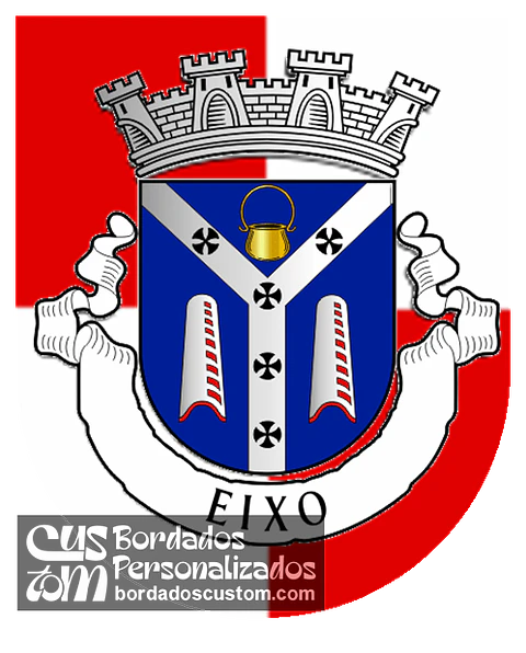 Emblema Bordado Antiga Freguesia de Eixo (Aveiro, Aveiro)