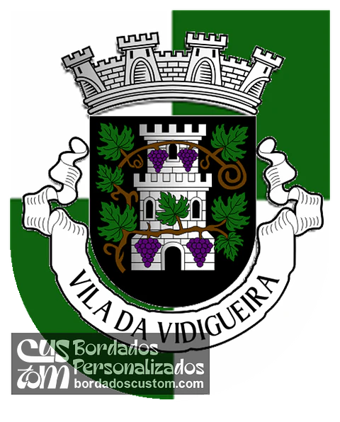 Emblema Bordado Município de Vidigueira (Beja)
