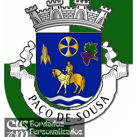 Emblema Bordado Freguesia de Paço de Sousa (Penafiel, Porto) 1