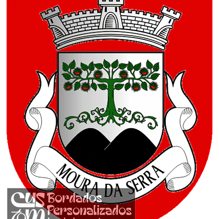 Emblema Bordado Antiga Freguesia de Moura da Serra (Arganil, Coimbra) 1
