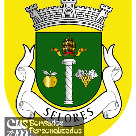 Emblema Bordado Antiga Freguesia de Selores (Carrazeda de Anciães, Bragança) 1
