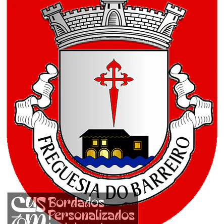 Emblema Bordado Antiga Freguesia de Barreiro (Barreiro, Setúbal) 1