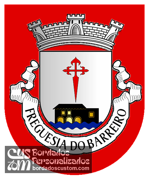 Emblema Bordado Antiga Freguesia de Barreiro (Barreiro, Setúbal)