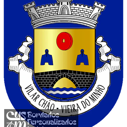 Emblema Bordado Antiga Freguesia de Vilar do Chão (Vieira do Minho, Braga) 1