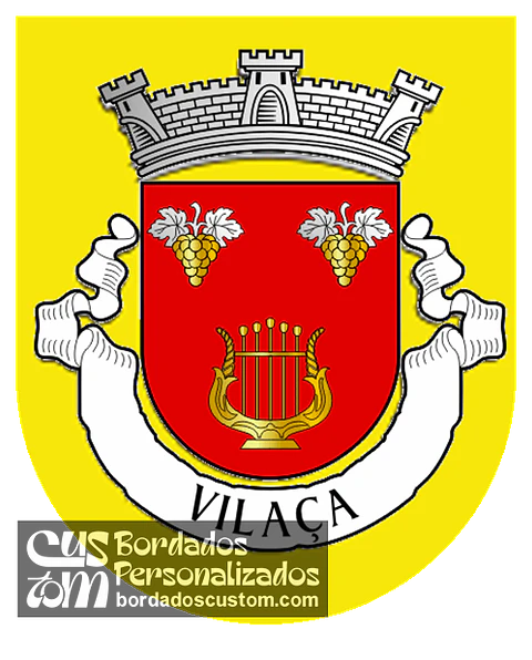 Emblema Bordado Antiga Freguesia de Vilaça (Braga, Braga)