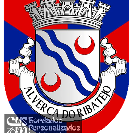 Emblema Bordado Antiga Freguesia de Alverca do Ribatejo (Vila Franca de Xira, Lisboa) 1