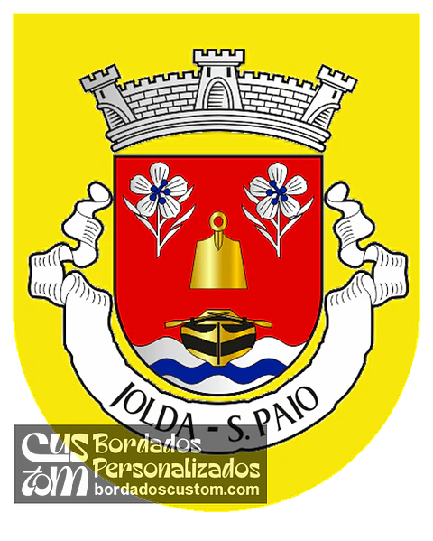 Emblema Bordado Freguesia de Jolda (São Paio) (Arcos de Valdevez, Viana do Castelo)