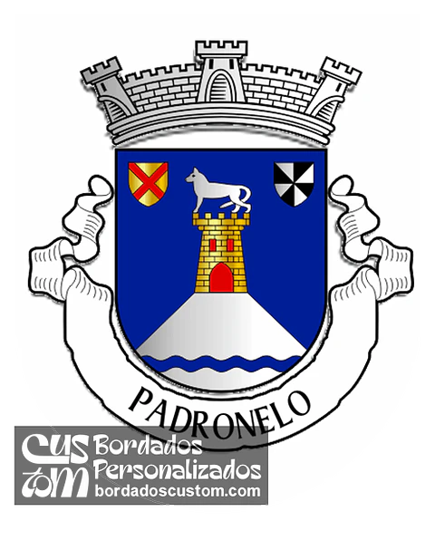 Emblema Bordado Freguesia de Padronelo (Amarante, Porto)