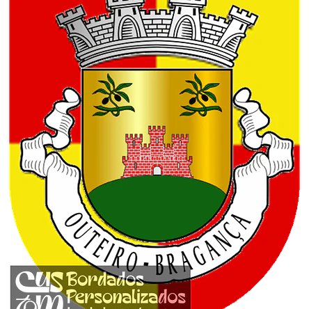 Emblema Bordado Freguesia de Outeiro (Bragança, Bragança) 1