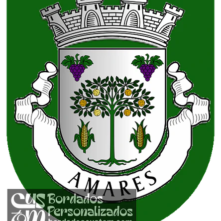 Emblema Bordado Município de Amares (Braga) 1