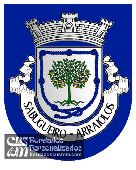 Emblema Bordado Antiga Freguesia de Sabugueiro (Arraiolos, Portalegre)