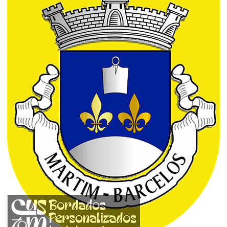 Emblema Bordado Freguesia de Martim (Barcelos, Braga) 1