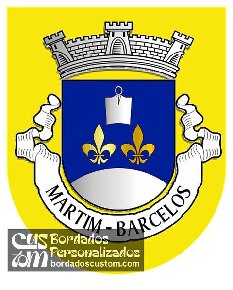 Emblema Bordado Freguesia de Martim (Barcelos, Braga)
