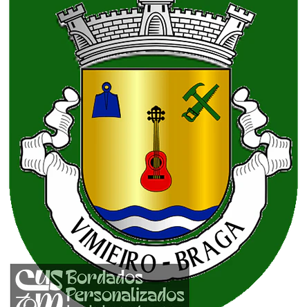 Emblema Bordado Antiga Freguesia de Vimieiro (Braga, Braga) 1
