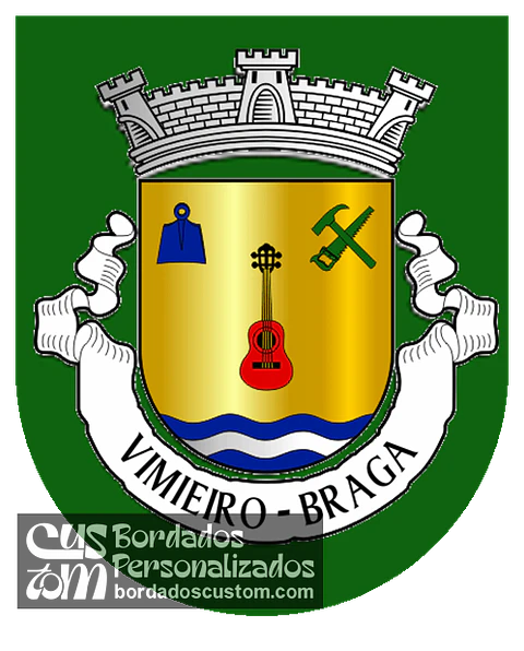 Emblema Bordado Antiga Freguesia de Vimieiro (Braga, Braga)