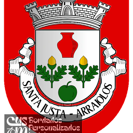Emblema Bordado Antiga Freguesia de Santa Justa (Arraiolos, Portalegre) 1