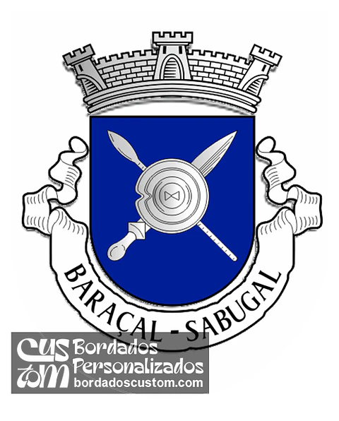 Emblema Bordado Freguesia de Baraçal (Sabugal, Guarda)