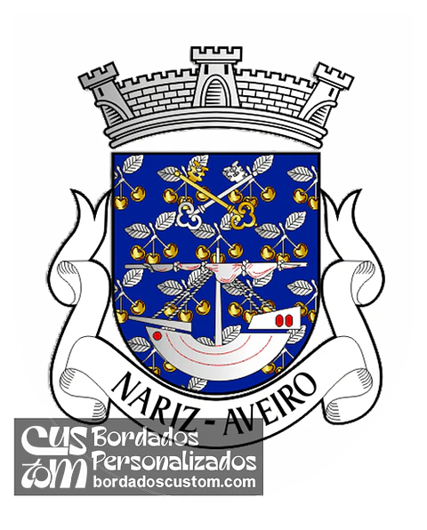 Emblema Bordado Antiga Freguesia de Nariz (Aveiro, Aveiro)