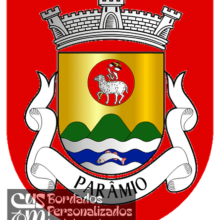 Emblema Bordado Freguesia de Parâmio (Bragança, Bragança) 1