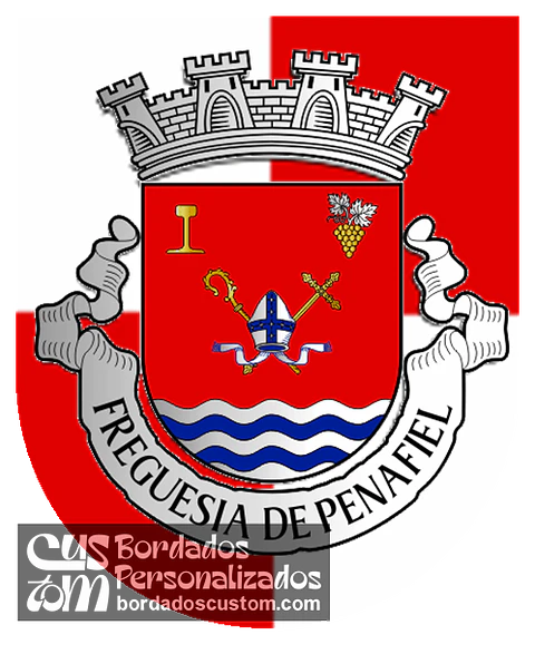 Emblema Bordado Freguesia de Penafiel (Penafiel, Porto)