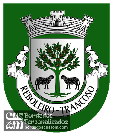Emblema Bordado Freguesia de Reboleiro (Trancoso, Guarda)