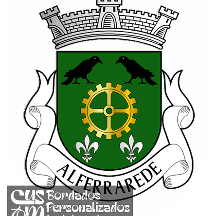 Emblema Bordado Antiga Freguesia de Alferrarede (Abrantes, Santarém) 1