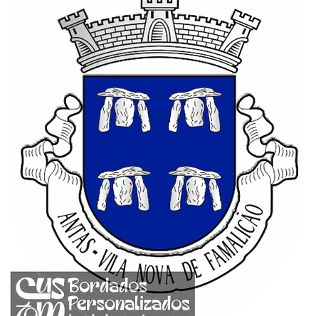 Emblema Bordado Antiga Freguesia de Antas (Vila Nova de Famalicão, Braga) 1