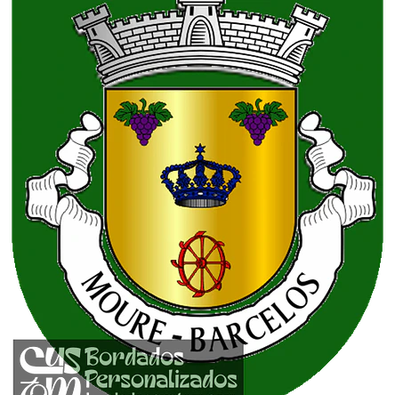 Emblema Bordado Freguesia de Moure (Barcelos, Braga) 1